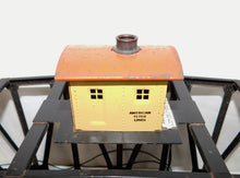 Load image into Gallery viewer, American Flyer 750 Lighted Metal Trestle Bridge w/Shack 1946-55 postwar Black S