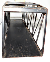 Load image into Gallery viewer, American Flyer 750 Lighted Metal Trestle Bridge w/Shack 1946-55 postwar Black S