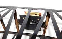 Load image into Gallery viewer, American Flyer 750 Lighted Metal Trestle Bridge w/Shack 1946-55 postwar Black S