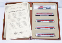 Load image into Gallery viewer, Model Power Santa Fe Super Liner Diesel Passenger Set Ltd ed #1028/2000 in Case