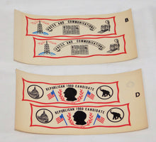 Load image into Gallery viewer, Lionel 1640-100 BOXED Accessories for 1960 Presidential Special 1640W banners +