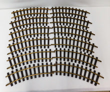Load image into Gallery viewer, LGB 1100 curved TRACK 12 sections USED G scale gauge brass complete circle 600mm
