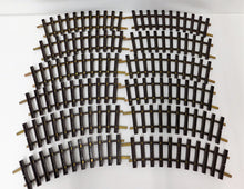 Load image into Gallery viewer, LGB 1100 curved TRACK 12 sections USED G scale gauge brass complete circle 600mm