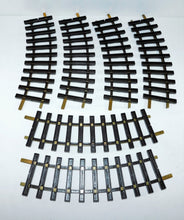 Load image into Gallery viewer, LGB 1100 curved TRACK 6 sections G scale gauge brass half circle 600mm USED C-8