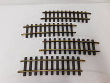 Load image into Gallery viewer, LGB 18002 4 HALF Curved Track Brass Rail G Gauge Wide Radius 15' diameter R5 15 degre