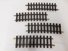 Load image into Gallery viewer, LGB 18002 4 HALF Curved Track Brass Rail G Gauge Wide Radius 15' diameter R5 15 degre