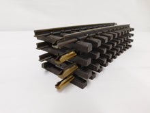Load image into Gallery viewer, LGB 18002 4 HALF Curved Track Brass Rail G Gauge Wide Radius 15' diameter R5 15 degre