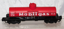 Load image into Gallery viewer, American Flyer 24316 Mobilgas Single Dome Tank Car Red C7 S 1958-61 PikeMaster CLEAN