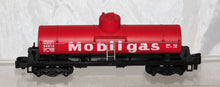 Load image into Gallery viewer, American Flyer 24316 Mobilgas Single Dome Tank Car Red C7 S 1958-61 PikeMaster CLEAN