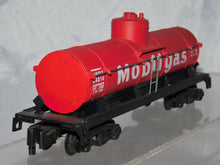 Load image into Gallery viewer, American Flyer 24316 Mobilgas Single Dome Tank Car Red C7 S 1958-61 PikeMaster CLEAN