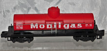 Load image into Gallery viewer, American Flyer 24316 Mobilgas Single Dome Tank Car Red C7 S 1958-61 PikeMaster CLEAN