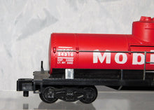 Load image into Gallery viewer, American Flyer 24316 Mobilgas Single Dome Tank Car Red C7 S 1958-61 PikeMaster CLEAN