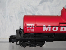Load image into Gallery viewer, American Flyer 24316 Mobilgas Single Dome Tank Car Red C7 S 1958-61 PikeMaster CLEAN