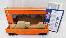 Load image into Gallery viewer, Lionel 6-26972 PONY EXPRESS Animated Gondola Chase car Cop & Hobo operating gondola