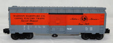 Load image into Gallery viewer, Lionel 6-19816 Madison Hardware Operating Boxcar in Shipper FROM Madison Hardware UNUSED