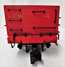 Load image into Gallery viewer, Bachmann #44 Ore Car Clementine Mining Co Wood Sided Red Freight Hopper G Scale