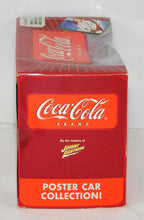 Load image into Gallery viewer, Johnny Lightning 3 Coca-Cola Poster Cars 1/64 37 Ford Coupe T-Bird VW Bus Great for American FLYER loads