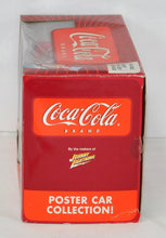 Load image into Gallery viewer, Johnny Lightning 3 Coca-Cola Poster Cars 1/64 37 Ford Coupe T-Bird VW Bus Great for American FLYER loads