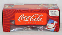 Load image into Gallery viewer, Johnny Lightning 3 Coca-Cola Poster Cars 1/64 37 Ford Coupe T-Bird VW Bus Great for American FLYER loads
