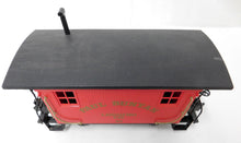 Load image into Gallery viewer, Bachmann Bobber Caboose Paul Bunyan Logging Co #10 G Gauge Red Railroad Train