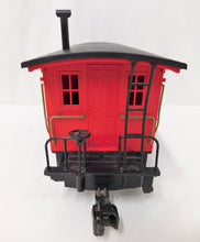 Load image into Gallery viewer, Bachmann Bobber Caboose Paul Bunyan Logging Co #10 G Gauge Red Railroad Train