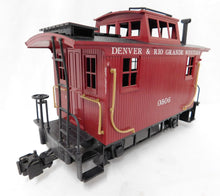 Load image into Gallery viewer, Bachmann Bobber Caboose Denver & Rio Grande Western 0506 G Gauge Railroad Train