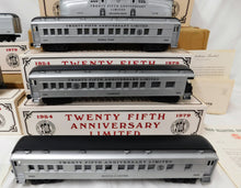 Load image into Gallery viewer, Williams TCA GG-1 Heavyweight Passenger Set 25th Anniversary 6 cars +ALL extras
