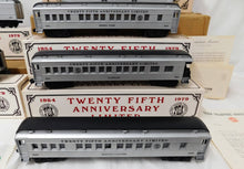 Load image into Gallery viewer, Williams TCA GG-1 Heavyweight Passenger Set 25th Anniversary 6 cars +ALL extras