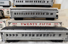 Load image into Gallery viewer, Williams TCA GG-1 Heavyweight Passenger Set 25th Anniversary 6 cars +ALL extras