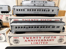 Load image into Gallery viewer, Williams TCA GG-1 Heavyweight Passenger Set 25th Anniversary 6 cars +ALL extras