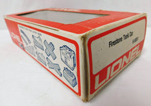 Load image into Gallery viewer, Lionel 6-9051 Firestone Tank Car Mid 1970s Train White w/ Blue Letters GATX 9051