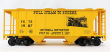 Load image into Gallery viewer, Weaver O Gauge PS-2 34' Covered Hopper 1987 NMRA Eugene Oregon Quality Craft HTF