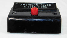 Load image into Gallery viewer, American Flyer #561 Diesel Horn Billboard Sound BOXED w/button 1950s Santa Fe C7
