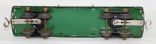 Load image into Gallery viewer, American Flyer #3216 Prewar Green Flat w/ Christmas Drum Load O gauge Knuckle cp