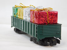 Load image into Gallery viewer, American Flyer 931 Texas & Pacific gondola w/ Christmas presents load Knuckle TP