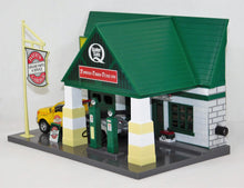 Load image into Gallery viewer, Menards Dave's Garage Towing Tires TuneUps O Gauge Assembled Lighted Figrs C8 Serv