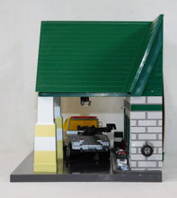 Load image into Gallery viewer, Menards Dave's Garage Towing Tires TuneUps O Gauge Assembled Lighted Figrs C8 Serv