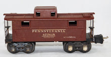 Load image into Gallery viewer, Lionel 2672 Brown NC5 Caboose 41-42 Prewar tinplate Type IV-E truck Pennsylvania