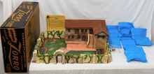 Load image into Gallery viewer, BARZSO Adventures of ZORRO Playset Hacienda / Courtyard 2009 54mm Boxed Big Set
