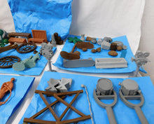 Load image into Gallery viewer, BARZSO Adventures of ZORRO Playset Hacienda / Courtyard 2009 54mm Boxed Big Set