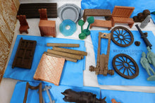 Load image into Gallery viewer, BARZSO Adventures of ZORRO Playset Hacienda / Courtyard 2009 54mm Boxed Big Set