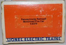 Load image into Gallery viewer, Lionel 8379 Pennsylvania Fire Fighter Car Reverses Lights Runs Motorized Unit O
