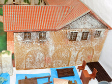 Load image into Gallery viewer, BARZSO Adventures of ZORRO Playset Hacienda / Courtyard 2009 54mm Boxed Big Set