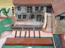 Load image into Gallery viewer, BARZSO Adventures of ZORRO Playset Hacienda / Courtyard 2009 54mm Boxed Big Set