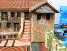 Load image into Gallery viewer, BARZSO Adventures of ZORRO Playset Hacienda / Courtyard 2009 54mm Boxed Big Set