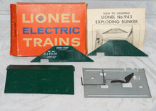 Load image into Gallery viewer, Lionel 943 Exploding Bunker O Gauge Ammo Dump SepSaleBox BOXED Postwar Accessory