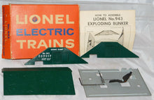 Load image into Gallery viewer, Lionel 943 Exploding Bunker O Gauge Ammo Dump SepSaleBox BOXED Postwar Accessory