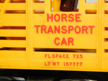 Load image into Gallery viewer, Lionel Trains 6473 Bobbing HORSE Rodeo Car stock car Rodeo Express red letters