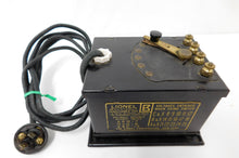 Load image into Gallery viewer, Lionel Type B Side BRASS Plate Version 1st/Earlier 1917-21 50 Watts Works 25vlt