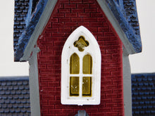 Load image into Gallery viewer, Menards 2796151 O Gauge Trinity Community Church C9+ Train layout building lit